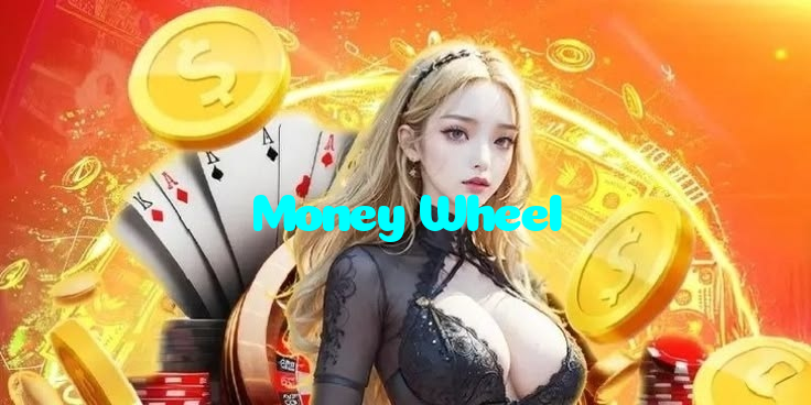 Money Wheel casino presented on mobile device in Pakistan with slots and live games